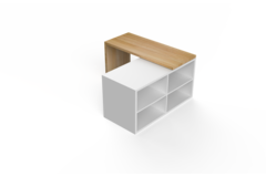 Hynge Swivel Top draaibeslag met breedte 360 - 460mm